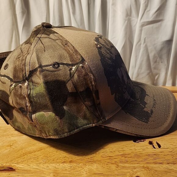 Bass Pro Shops Turkey Camo Velcroback Hat - New - Picture 5 of 8
